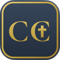 Cornerstone Connection CC logo with cross